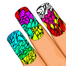Nails Color by Number: Girls Fashion Coloring Book APK