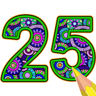 Numbers Color by Number Book иконка