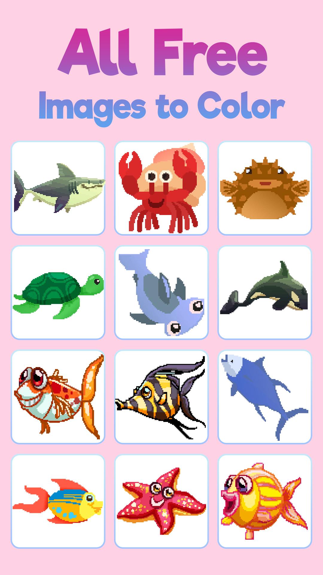 Sea Animals Color by Number APK for Android Download Sea Animals Color by Number APK for Android Download