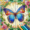 Stained Glass Color by Number