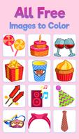 Party Pixel Art Plakat