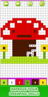 Pixel Art Symmetry Draw: Color ảnh chụp màn hình 1