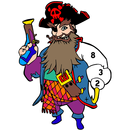 Pirates Color by Number Book APK