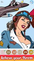 Planes Color by Number Pages скриншот 2