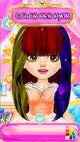 Hair Saloon Color by Number captura de pantalla 1