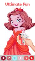 Princess Pixel Art تصوير الشاشة 1