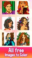 Princess Color Affiche