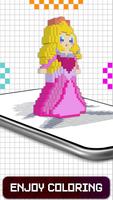 Princess 3D Color by Number capture d'écran 1