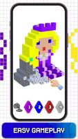 Princess 3D Color by Number capture d'écran 2