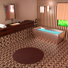 Washroom Cleanup 3D House Bath آئیکن