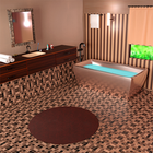 Washroom Cleanup 3D House Bath-icoon