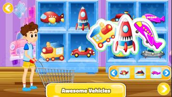Toy Shop & Market - Buy & Play, Color by Number ポスター