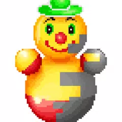 Toys Color by Number Pixel Art Icon
