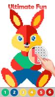 Toys Color by Number Pixel Art screenshot 2