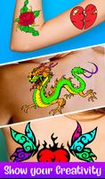 Virtual Tattoo Maker: Ink Art  Plakat