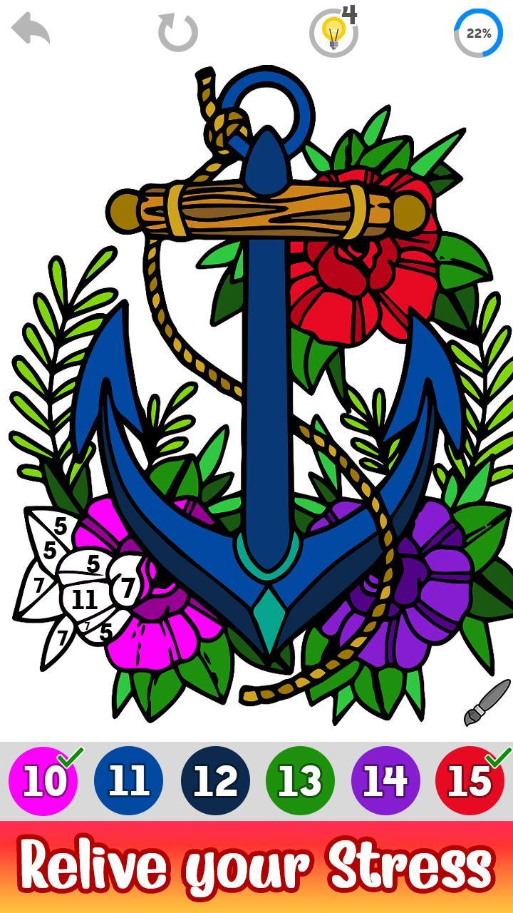 Tattoo Paint by Number Drawing Glitter Color Tattoo Paint by Number Drawing Glitter Color