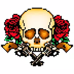 Tattoo Pixel Art Number Color Icon