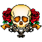 Tattoo Pixel Art Number Color 图标