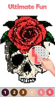 Tattoo Pixel Art Number Color capture d'écran 1