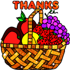 Thanks Giving Color by Number icono