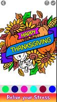 Thanks Giving Color by Number captura de pantalla 1