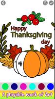 Thanks Giving Color by Number captura de pantalla 2