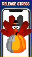 Thanks Giving Pixel Art Colory Screenshot 1