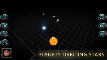 Universe Space Simulator : Merge Gravity Orbits 3D imagem de tela 2