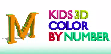 Kids 3D Learn Color by Number