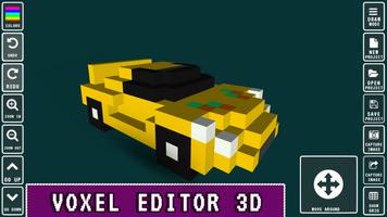 Voxel Editor 3D Affiche