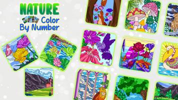 Nature Coloring Book постер