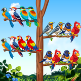 Bird Sort иконка