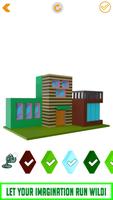 Block House Craft Pixel Art 3D ảnh chụp màn hình 1