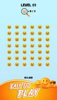 Odd 1 Out Emoji Puzzle Game постер