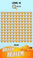 Odd 1 Out Emoji Puzzle Game скриншот 1
