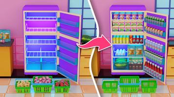 Fridge Organizer 3D постер