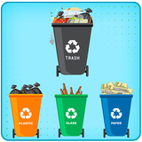 Garbage Sort Color Puzzle Game Zeichen