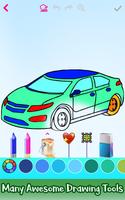 Learn to Draw Cars: Color Draw ảnh chụp màn hình 3