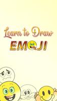 Learn To Draw Emoji Coloring poster