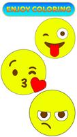 Learn To Draw Emoji Coloring imagem de tela 1