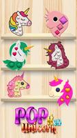 Pop It Unicorn Toys 3D ASMR Plakat