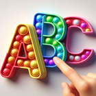 Pop It Alphabets 3D Giant أيقونة