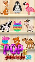 Pop It Animals 3D Antistress Cartaz