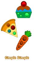 Pop It Food 3D Antistress Toys скриншот 2