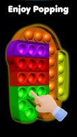 Pop It Glow Antistress Fidgets الملصق