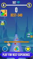 Pop It Hop 3D - Antistress Neon Ball Helix Jump ảnh chụp màn hình 2