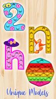 Pop It Kids 3D - DIY ABC Satisfying Fidget Toys ảnh chụp màn hình 1