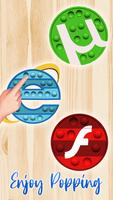 Pop It Logo 3D Sensory Poppers imagem de tela 2