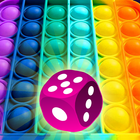 Pop It Challenge 3D Ludo DIY Zeichen