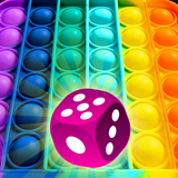 Pop It Challenge 3D Ludo DIY icône